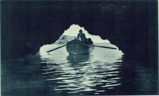 SCAURI (LT) - Grotta Azzurra - VIAGGIATA NEL 1933 - rif. 1186