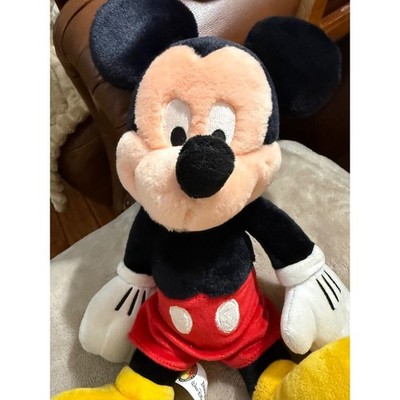Disney Parks Mickey Mouse Plush Classic Red Shorts 15 Inch Stuffed Toy Souvenir