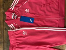 New with Tags - Size 3T Adidas Adicolor SST Track Suit Set In A Vibrant Pink NWT