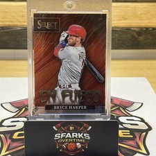 2022 Panini Select - En Fuego Bryce Harper #EF4