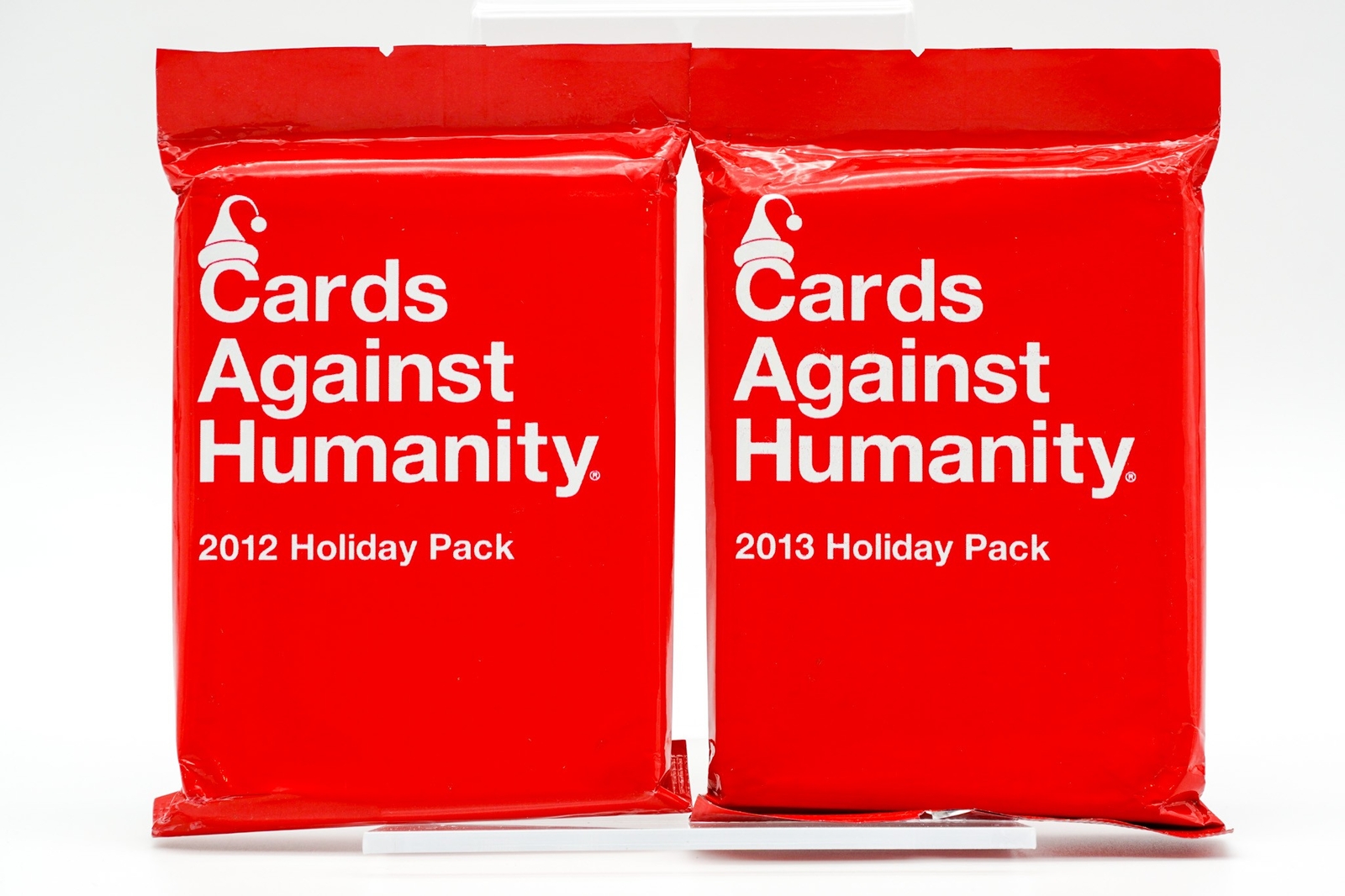 Cards Against Humanity LOT (2) 2012 & 2013 Holiday Expansion Packs New Sealed