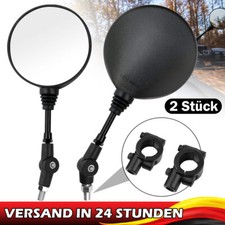 2 Stück Motorrad Rückspiegel Klapp Spiegel E-geprüft 360° Motorradspiegel M10