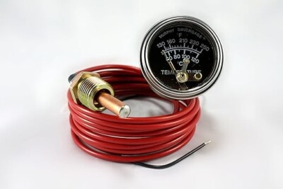 10702042 FW Murphy Temperature Gauge 2'' 20T Series (20T-250-4-1/2 4FT Capillary)