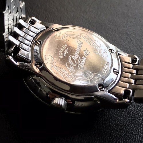 Reloj de Diseñador Damas Genuino SUIZO Rotary Les Originales 14564 Cristales MOP - Imagen 7 de 12