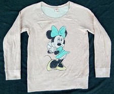 WOMENS UNIQLO X DISNEY MINNIE MOUSE PINK SWEATER