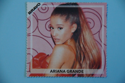 Ariana Grande - 2020 Bravo magazine card - ultra rare item - excellent cond