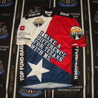 VOmax BP MS150 Houston Austin 2006 Cycling Bike Jersey Shirt