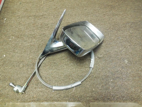 NOS 1971 Ford Torino & Ranchero Chrome Remote Control Mirror LH