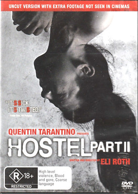 HOSTEL PART II DVD LAUREN GERMAN REGION 4 2007