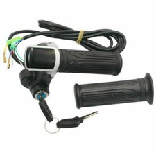 eBike Throttle 36/48V for Electric Scooter Bicycle Grip Handlebar With Display