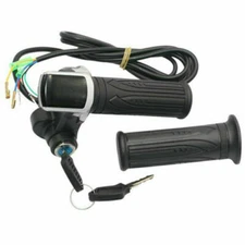 eBike Throttle 36/48V for Electric Scooter Bicycle Grip Handlebar With Display