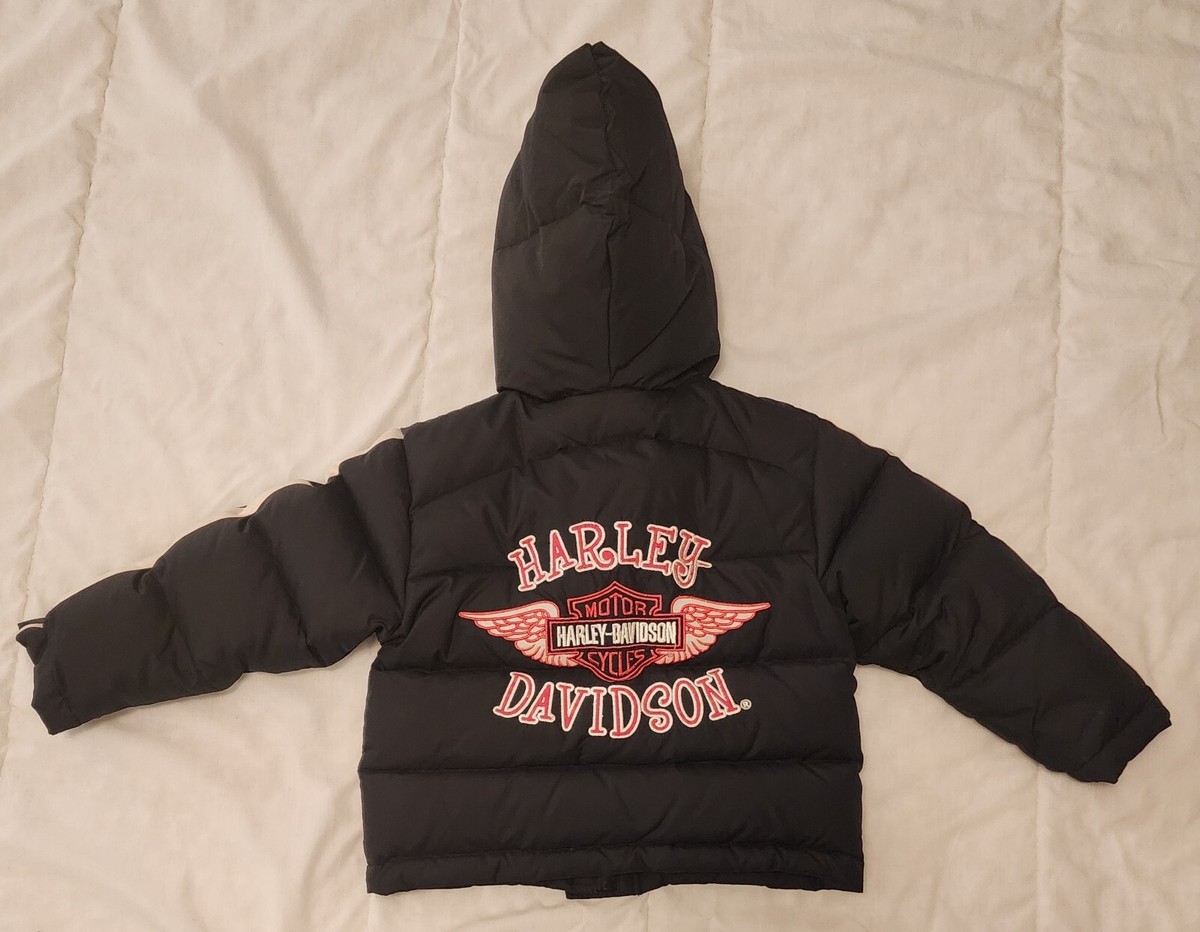 Puffer Coat Harley Davidson Childs Leather Jacket 97015-25VM