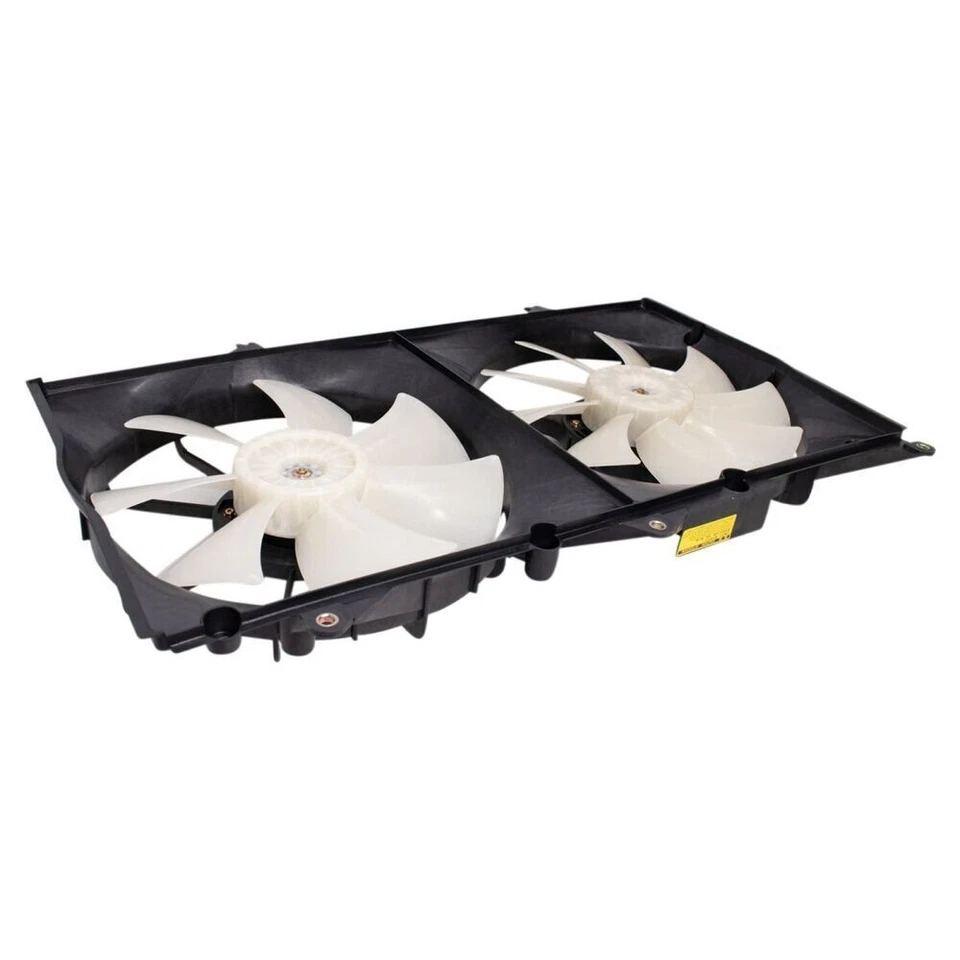 Conjunto de ventilador de refrigeración de doble radiador TRQ para Toyota Camry 2004-2008 Lexus ES330 Foto 4 de 4