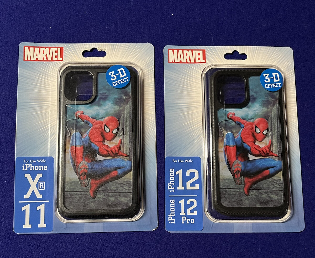 DISNEY PARKS MARVEL AVENGERS SPIDERMAN iPHONE Xr/11 or 12/12 PRO COVER U  PICK