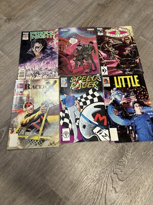 Racer X Comic Book Fright Night Speed Racer Kamikaze Bats Cats Little Monsters