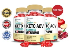 Speedy Keto Extreme ACV Gummies 2000MG Apple Cider Vinegar 180 Gummys