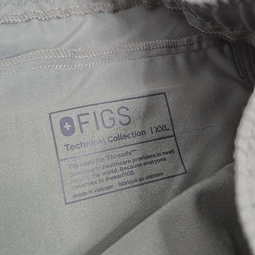 FIGS Scrub Pants Herren 2XL Tansen Jogger Grün Slim Fit Anti Falten Technical - Bild 7 von 13