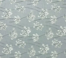 SUNBRELLA 145756 STEM SKY BLUE FLORAL OUTDOOR INDOOR WOVEN FABRIC BY YARD 54"W