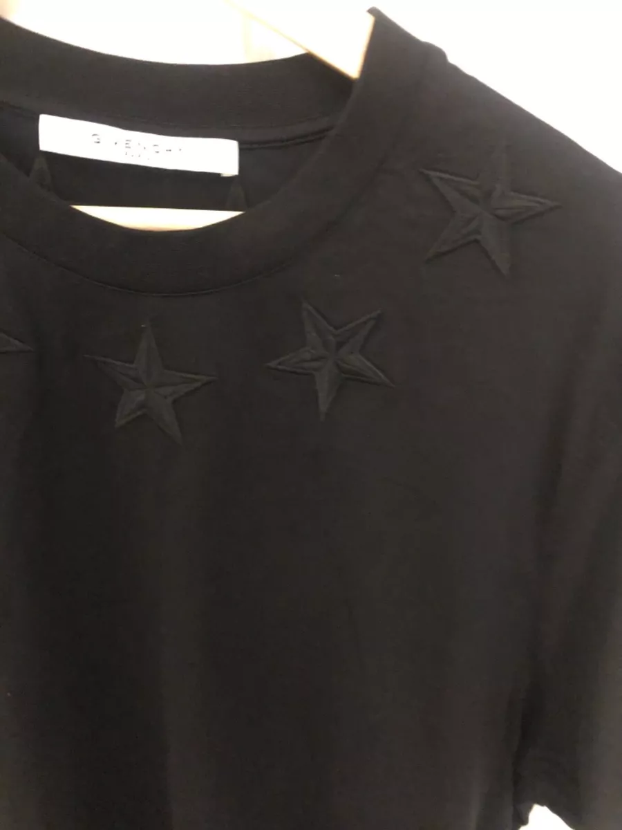 Givenchy t shop shirt black stars