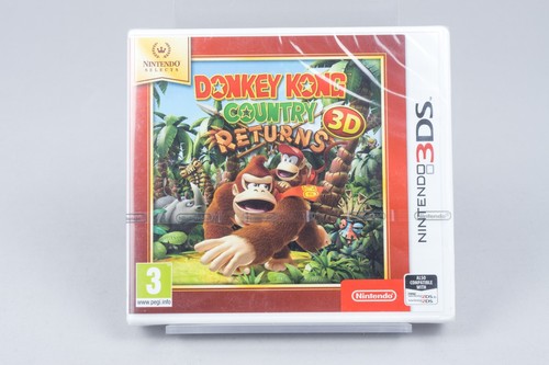 Nintendo 3DS *Donkey Kong Country Returns 3D* Sealed / New / Neu Selects - Bild 1 von 6