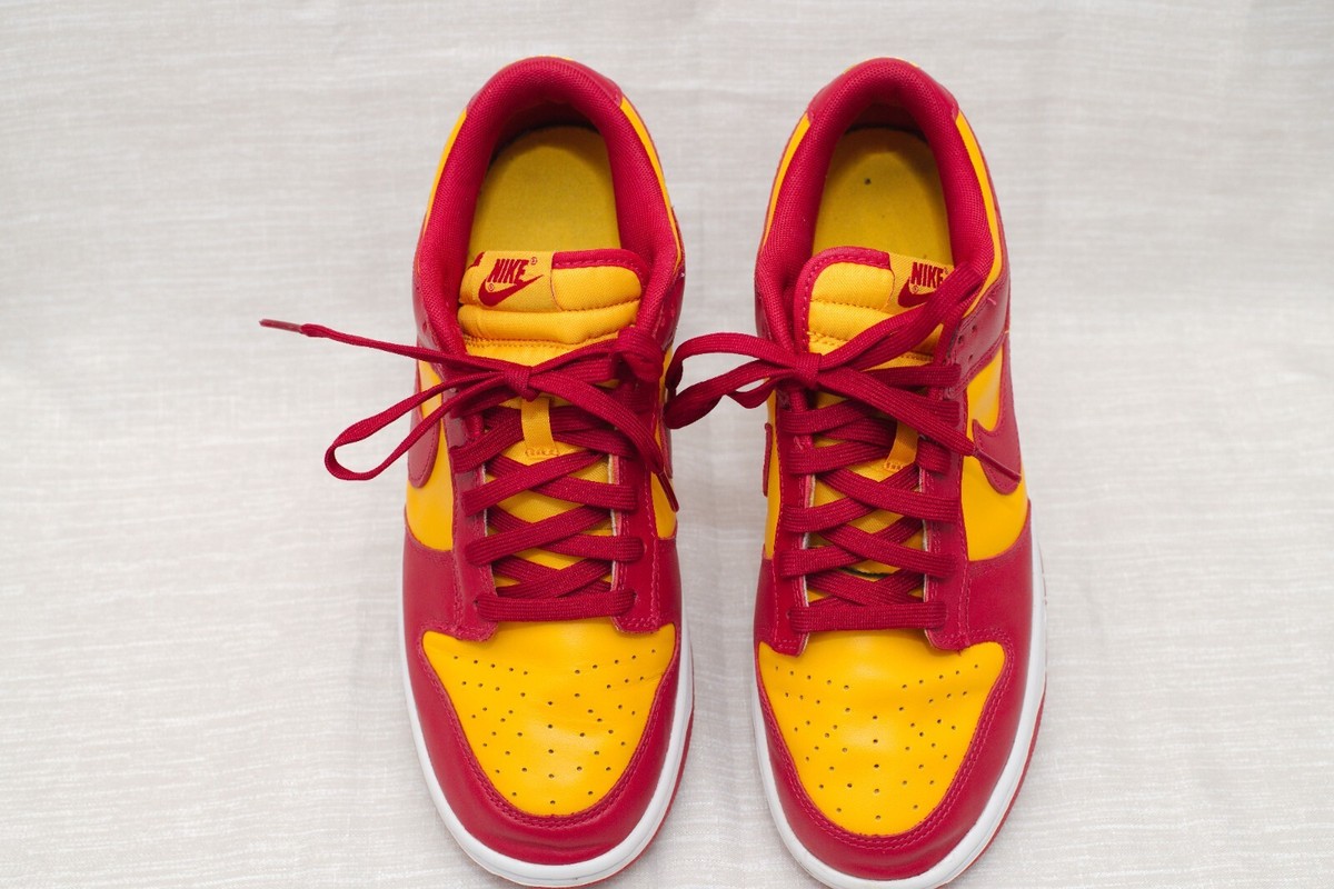 Nike Dunk Low Midas Gold USC DD1391-701 Men's Size 9.5 | eBay