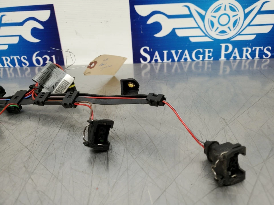 Arnés de cables para inyector de combustible BMW 645CI 2005 N62 4,4 L - 7514611 - 123 k Foto 3 de 4