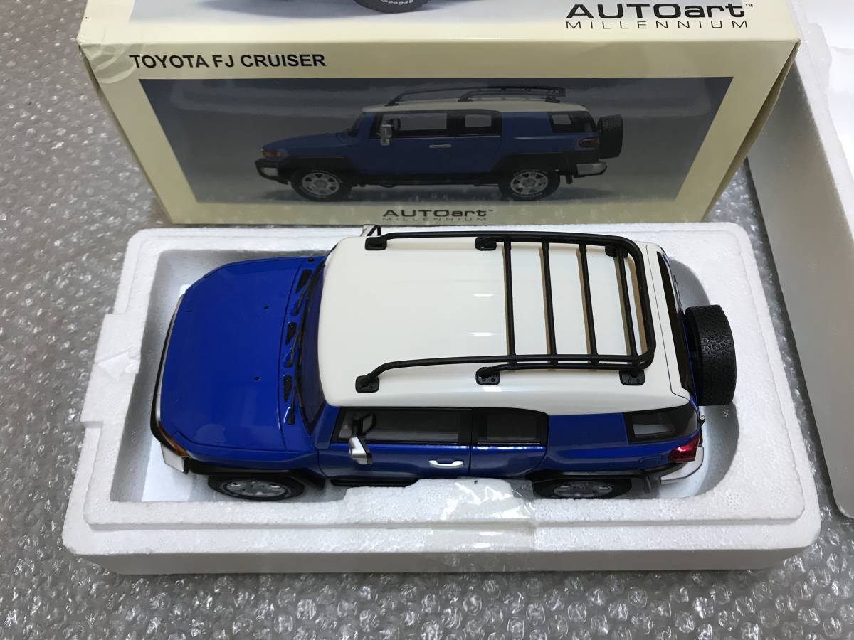 AutoArt 1/18 Toyota FJ Cruiser Blue FJ GSJ15W GSJ15 BF AutoArt 1/18 Toyota FJ Cruiser Blue FJ GSJ15W GSJ15 BF