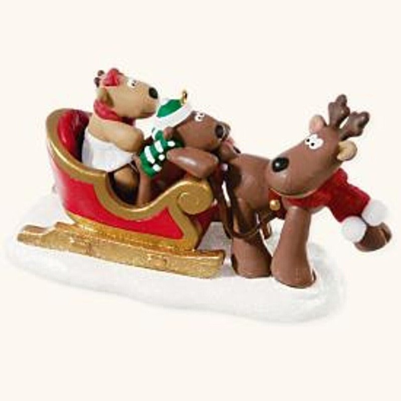  Hallmark Keepsake Ornament A Holiday Ride 2008 Rodney the Reindeer