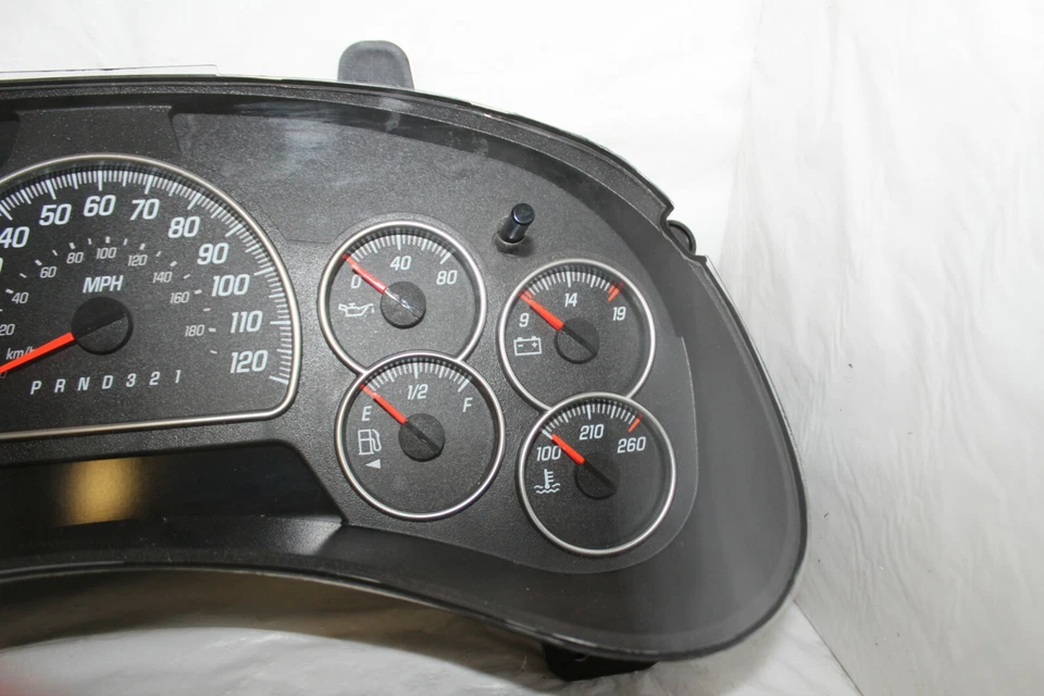 Cuadro de instrumentos velocímetro 06 Envoy-/XL/Isuzu Ascender RECONSTRUIDO 154.624 millas Foto 4 de 4