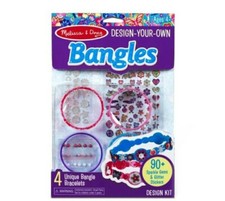 NIP Melissa  Doug Design Your Own Bangles Kit 4 Unique Bangle Bracelets Ages 4 