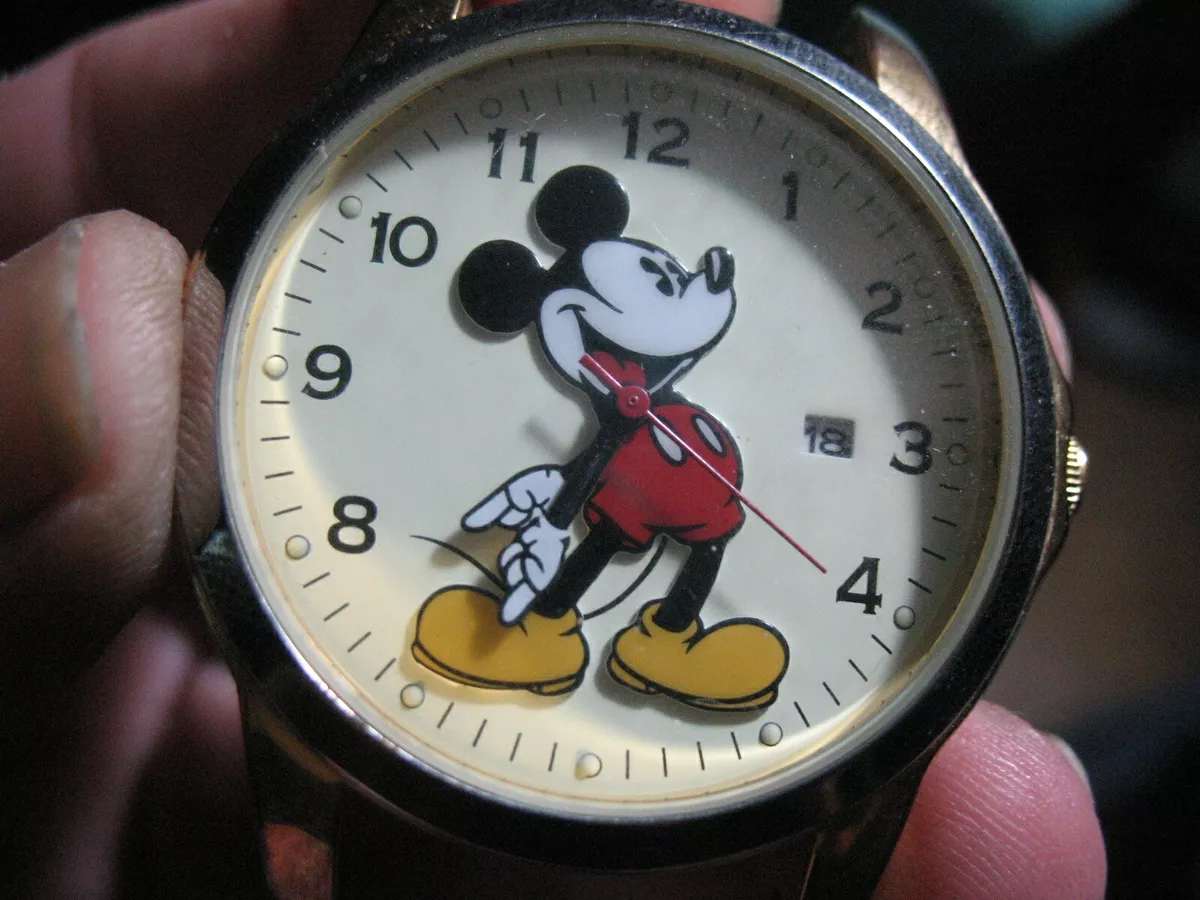 mickey mouse calendar watch eBay