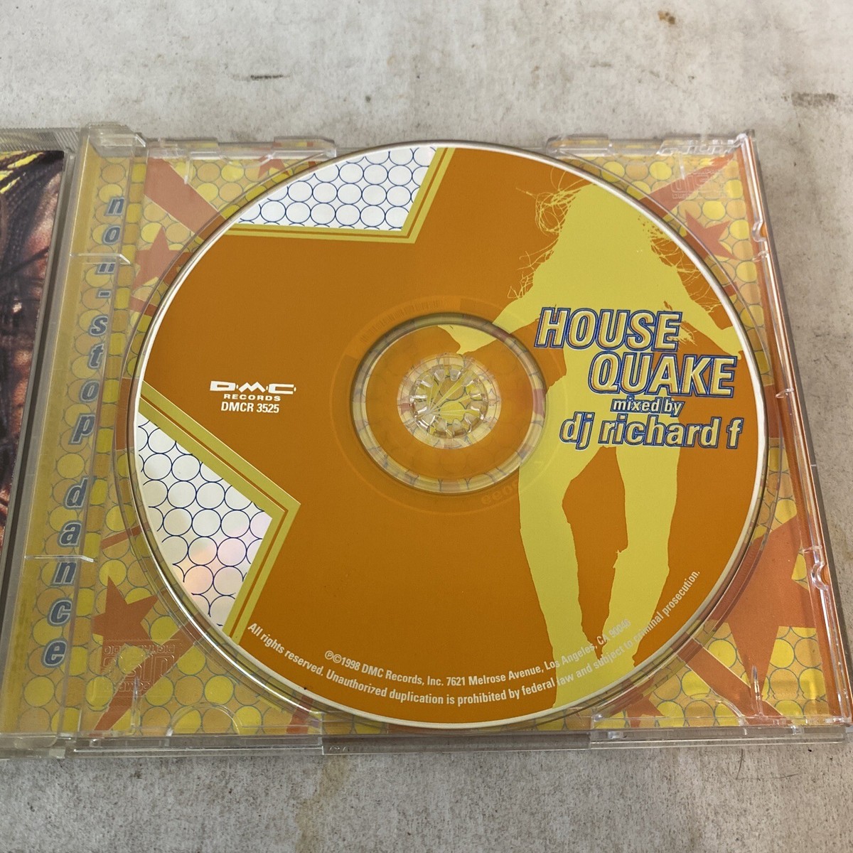 THE NORTHERN LIFESTYLE CD 入手困難 House Quake Mixed DJ Richard F CD Non Stop Dance Compilation