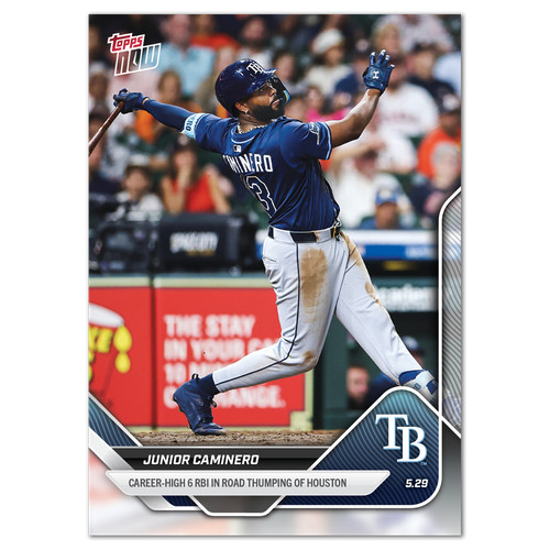 2025 Topps Now 231 Junior Caminero