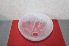 Wandlampe Alabaster Weiß Lampenschirm E 14 Ersatzglas Glasschirm glas