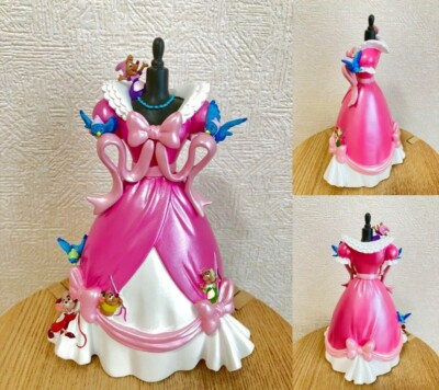 Disney 2021 Figure Cinderella Pink Dress with Jack Gus and the blue birds |  eBay