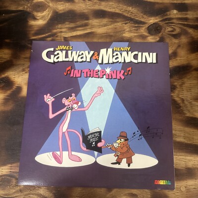 JAMES GALWAY & HENRY MANCINI IN THE PINK LP 12'' VINYL ''PINK PANTHER''