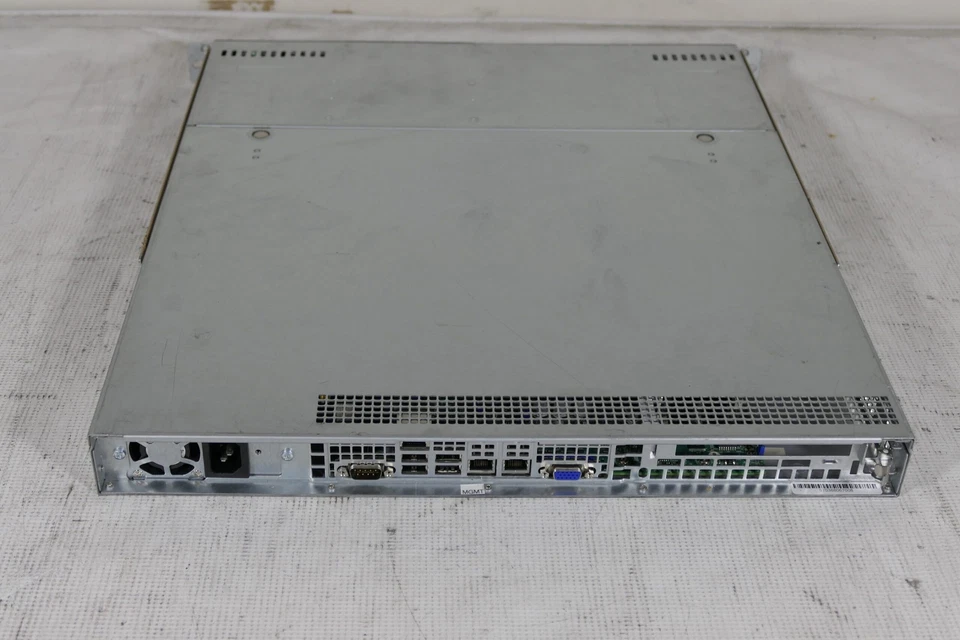 Supermicro 1U Server X11SCM-F Xeon E-2134 3.5Ghz 16gb 4x Trays - Image 2 of 4
