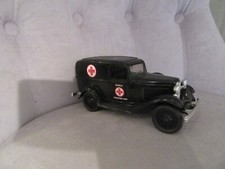 ERTL 1:24 Black 1932 Ford Delivery Van Diecast Bank Nice