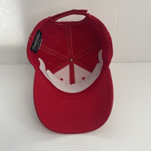Maryland Terrapins Terp Mütze Erwachsene rot verstellbar neu mit Etikett Kappe fesselnde Kopfbedeckung - Bild 7 von 9