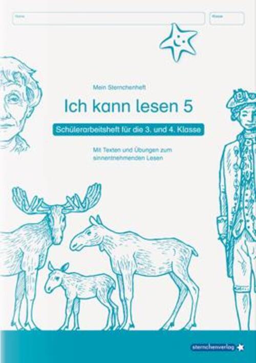 Thumbnail - Ich Kann Lesen 5 - Schülerarbeitsheft Für Die 3. Und 4. Klasse |