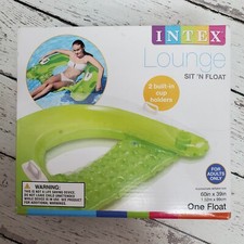 Intex Sit 'N Float 60x39in. Inflatable Lounge