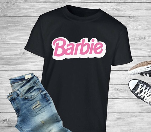 Barbie - Pink Slogan Girls Toy Doll 