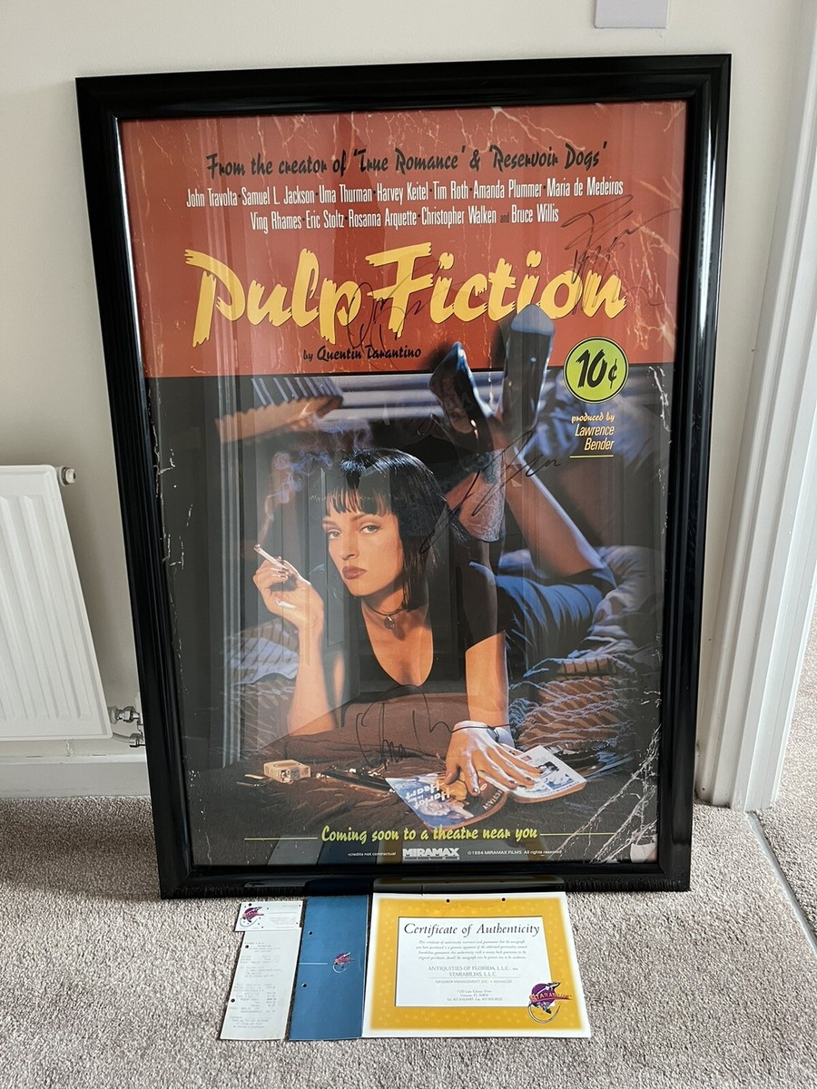 Pulp Fiction Framed Poster — free download