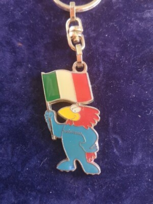 Drapeau Italie Footix - Porte-clés Coupe Du Monde 1998 - France 98