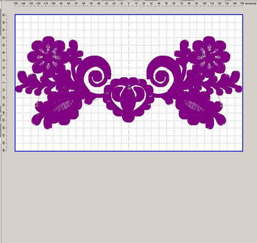 Machine embroidery design Floral pattern Folk embroidery ornament Set 3 sizes - Picture 7 of 11