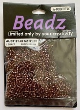 NEW Ribtex Purple Seed Bead 25g By Ribtex
