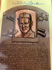 Whitey Ford 3.5 x5.5 inch Yellow HOF Plaque Autographed Postcard — photo 3