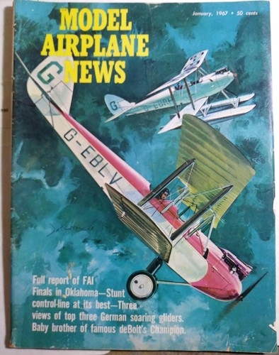 Model Airplane News, JANUARY 1967 -  - Bild 1 von 12