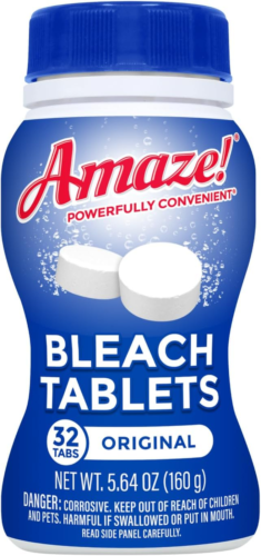 Ultra Concentrated Bleach Tablets - 32 Count, Original Scent, No Splash Cleaner - Picture 12 of 12