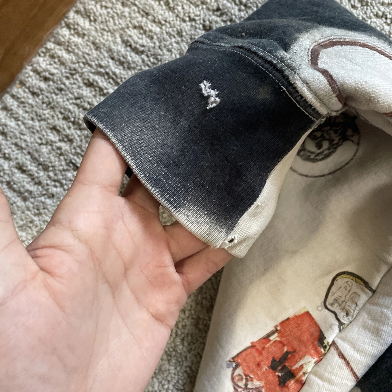 Felpa con cappuccio Supreme LSD Spells taglia M